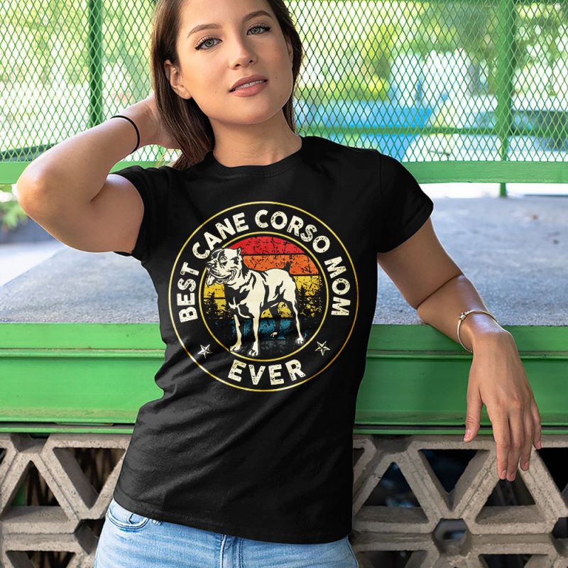 Best Cane Corso Mom Ever Vintage Women's T-Shirt