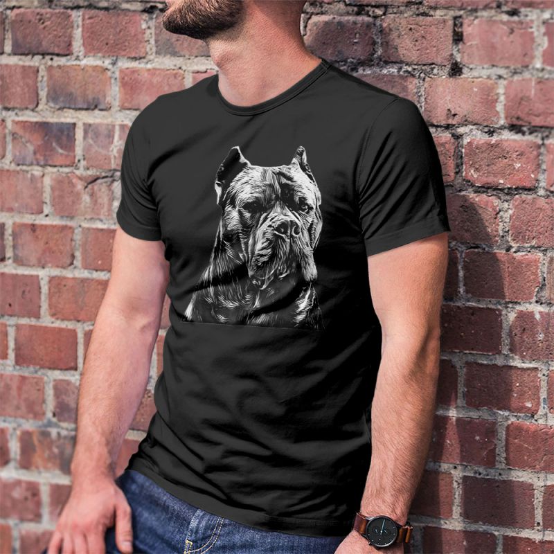 Cane Corso Italian Mastiff Head Men's T-Shirt