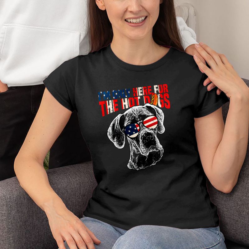 Funny Great Dane 4th of July Women's T-Shirt