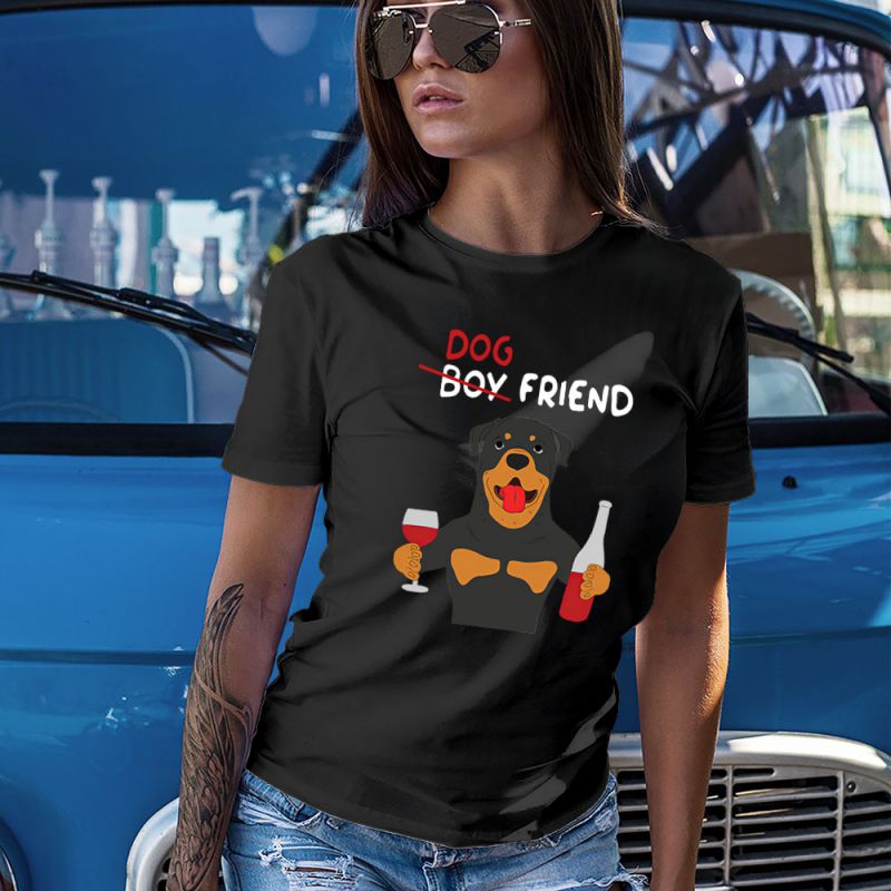 Funny Rottweiler Dogfriend Women's T-Shirt