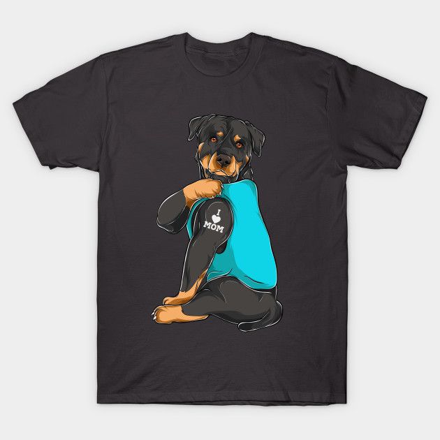 Best Rottweiler Mom Shirts. Rottie Mom T-Shirts for Women and Girls