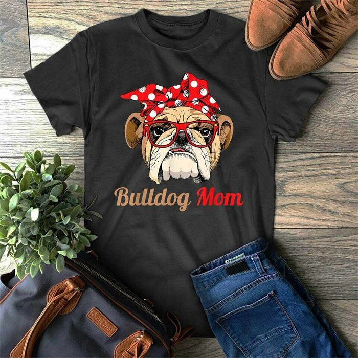 [TOP 4] Funny English Bulldog Mom T-Shirts, Hoodies for women & girls